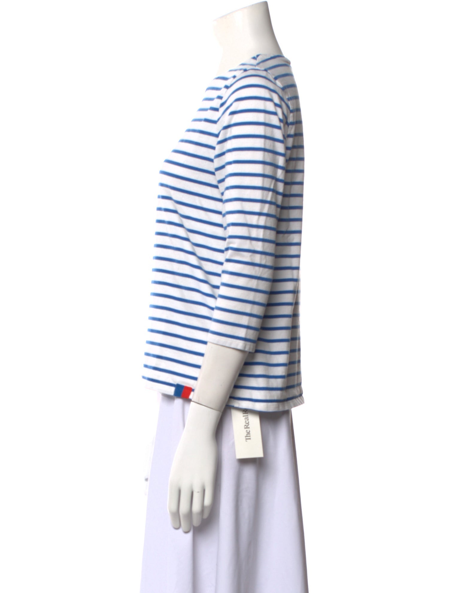 Kule Striped Crew Neck Top