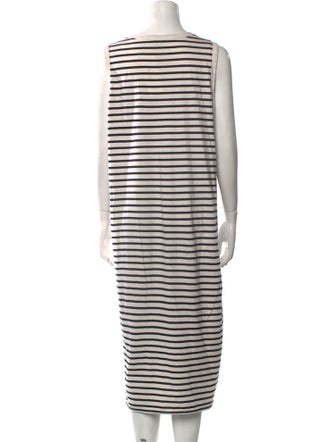 Kule Striped Midi Length Dress