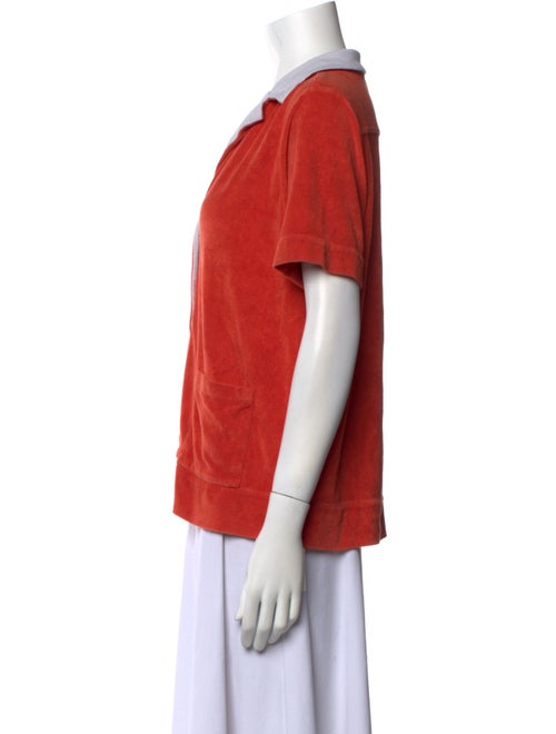 Kule Short Sleeve Button-Up Top