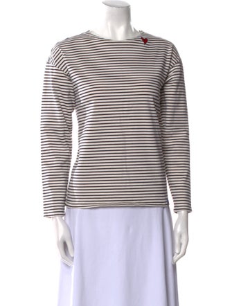 Kule Striped Crew Neck T-Shirt