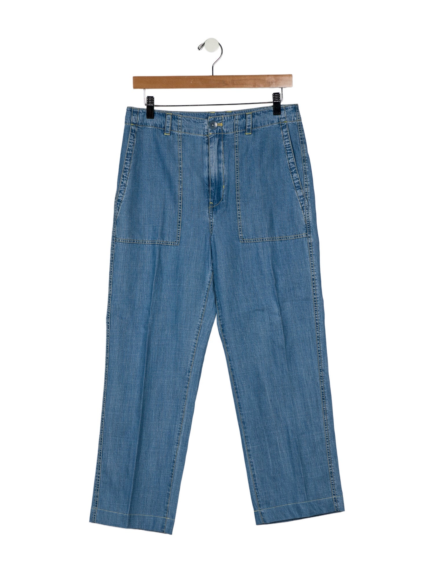 Kule High-Rise Wide Leg Jeans