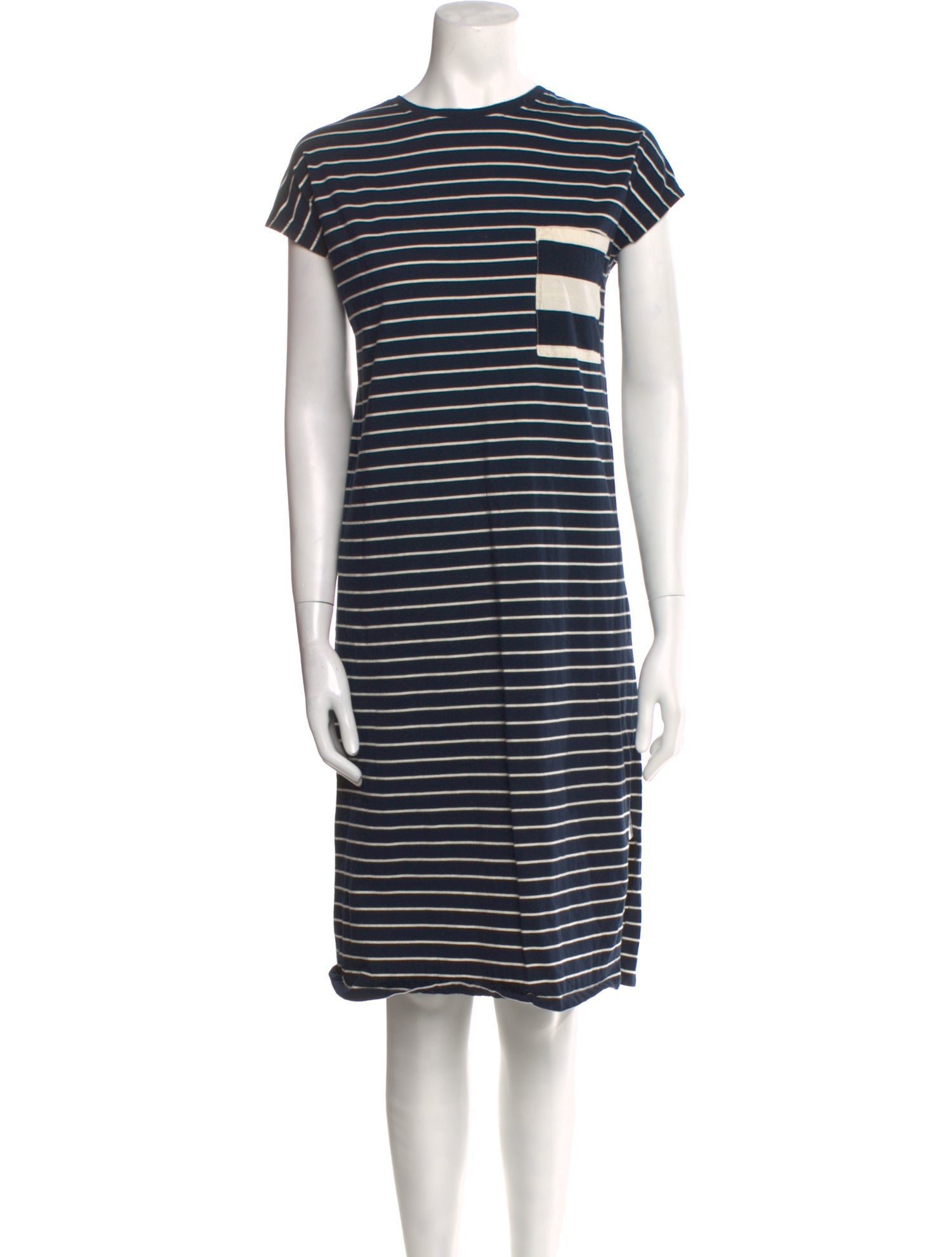 Kule Striped Midi Length Dress