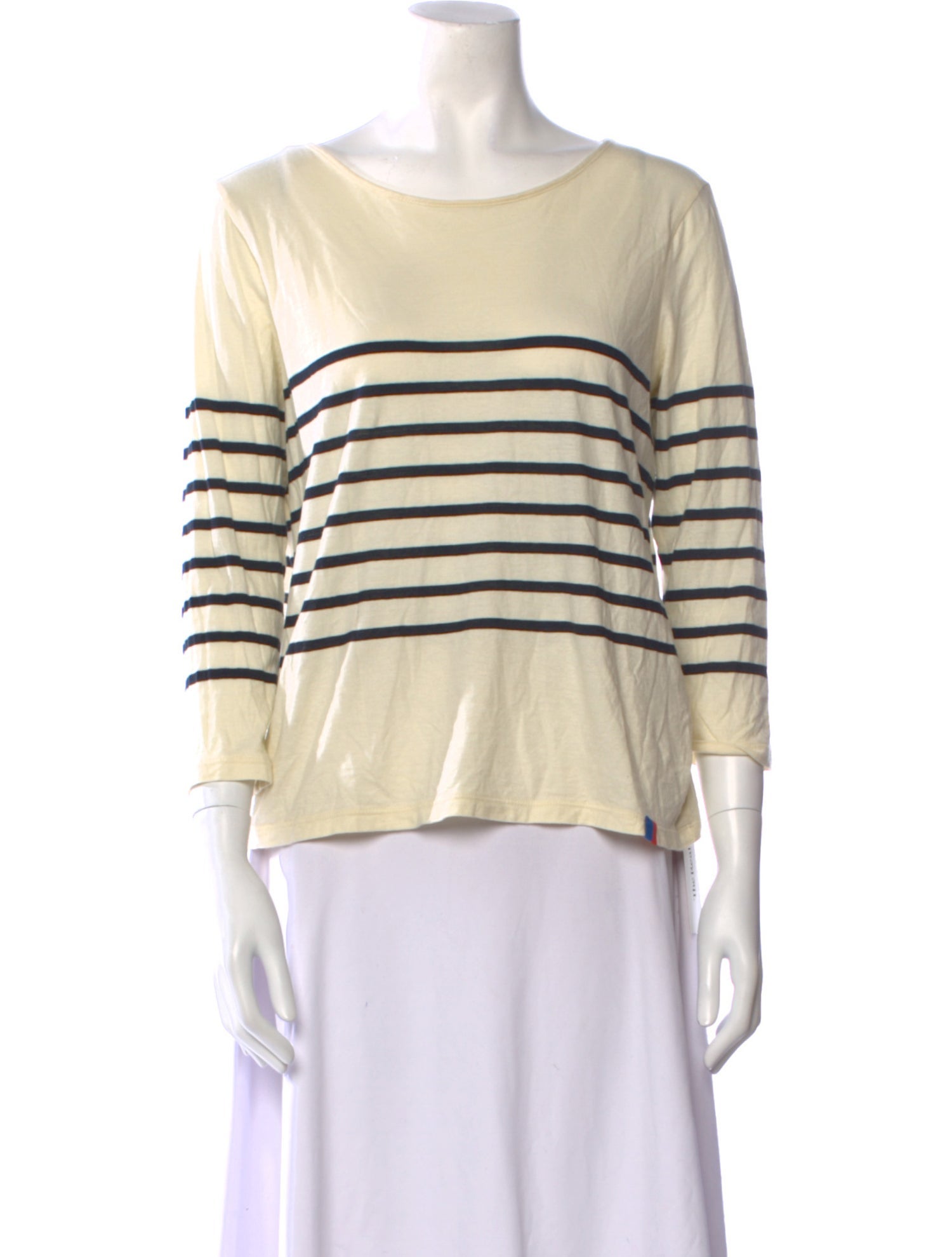 Kule Striped Bateau Neckline Top