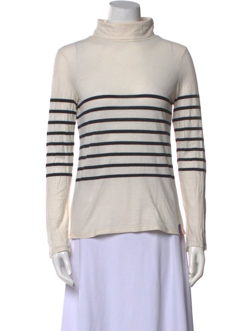 Kule Striped Turtleneck Sweatshirt