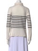 Kule Striped Turtleneck Sweatshirt