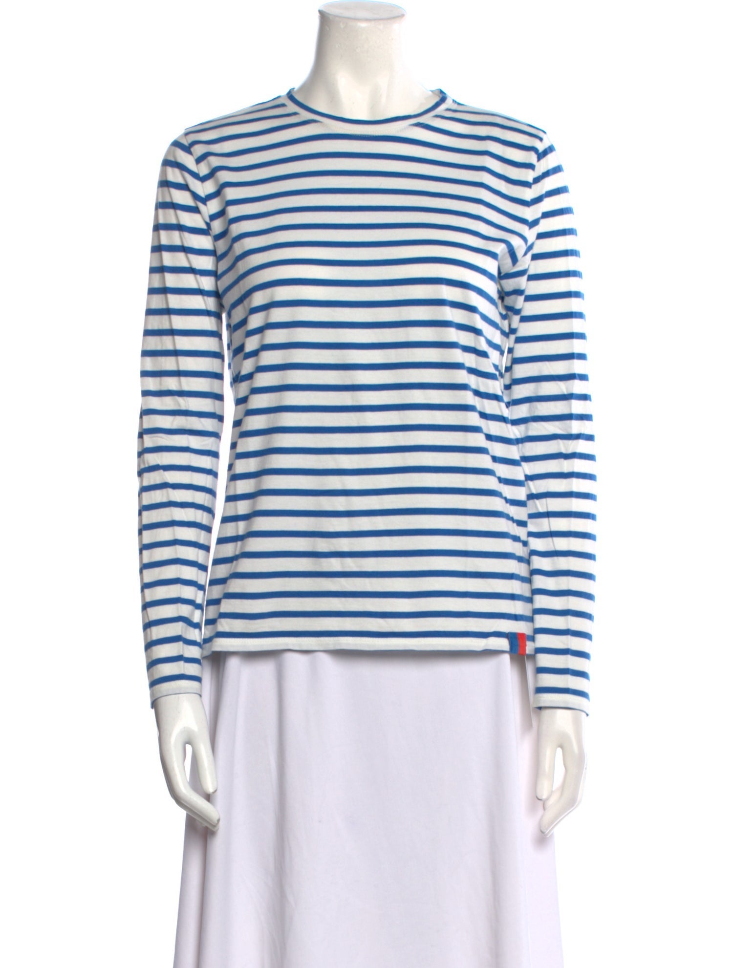 Kule Striped Crew Neck Top