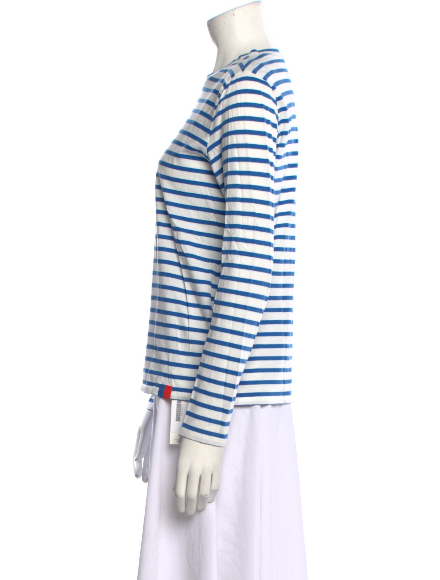 Kule Striped Crew Neck Top
