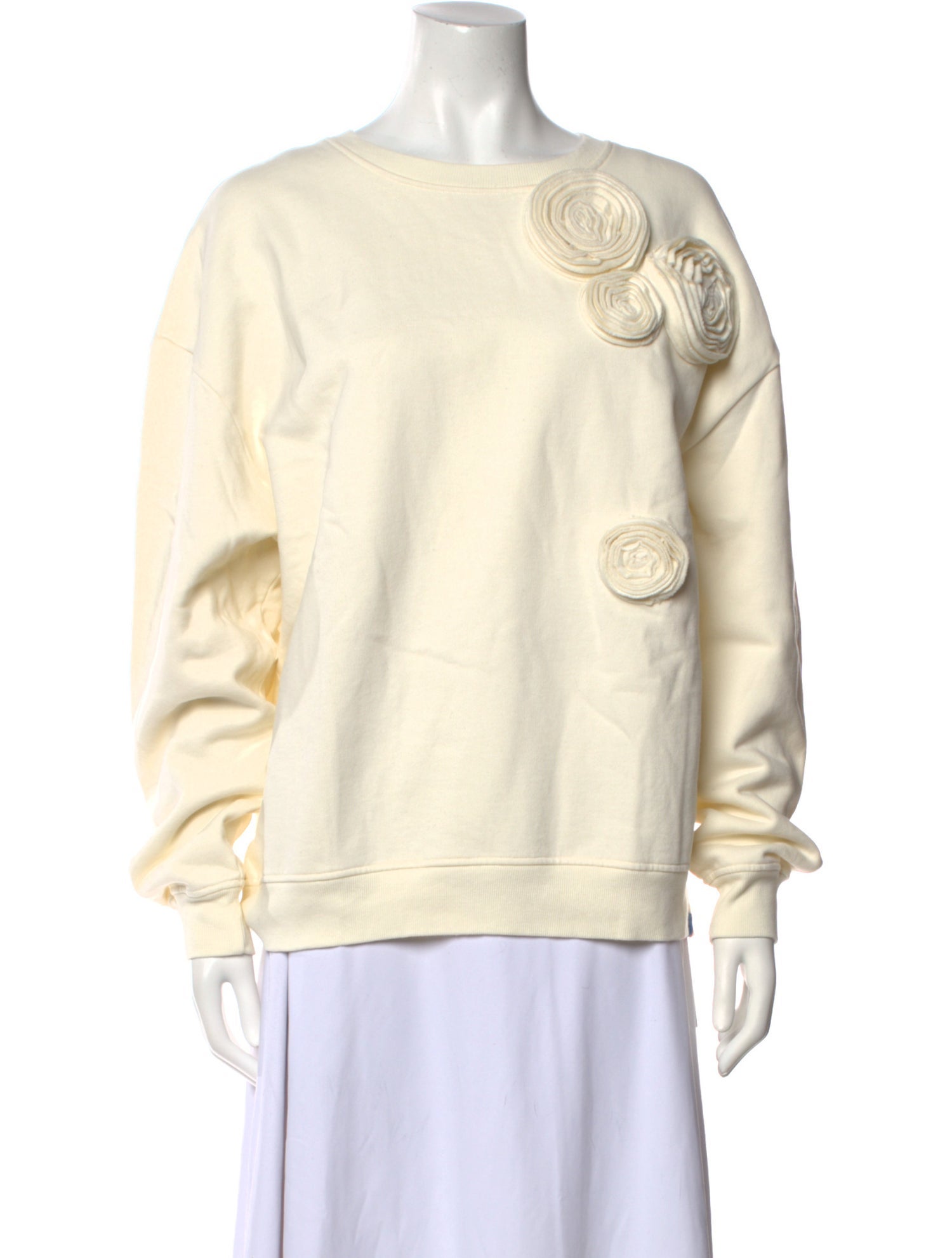 Kule Bateau Neckline Long Sleeve Sweatshirt