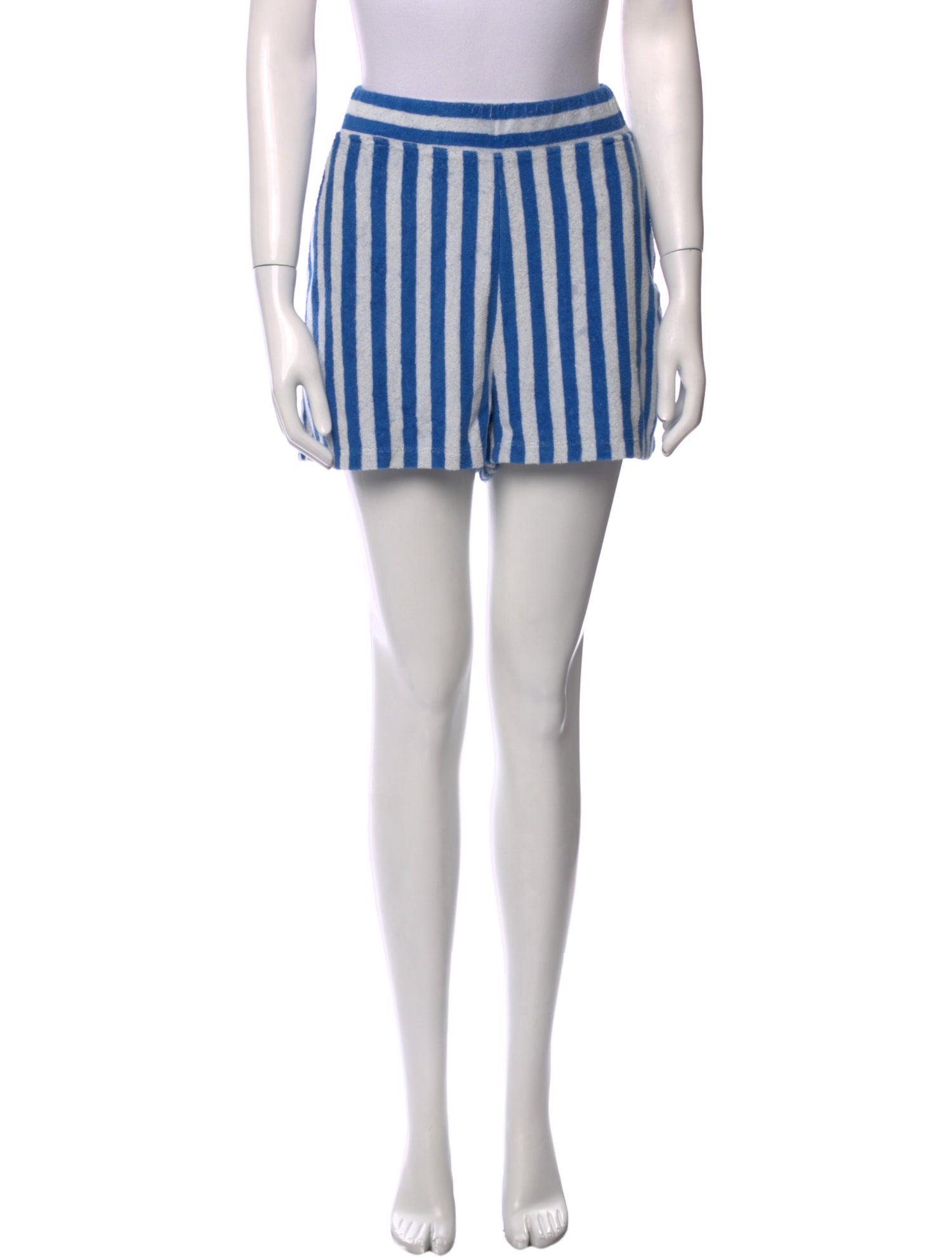Kule Striped Mini Shorts