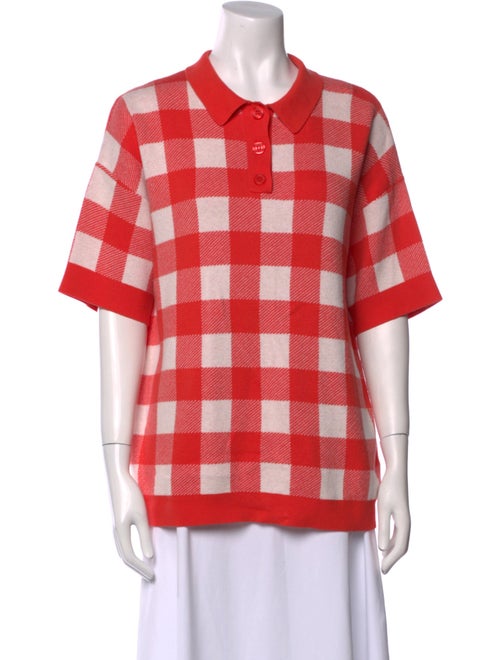 Kule Plaid Print Sweater