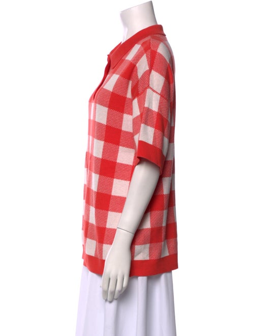 Kule Plaid Print Sweater