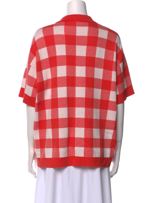 Kule Plaid Print Sweater