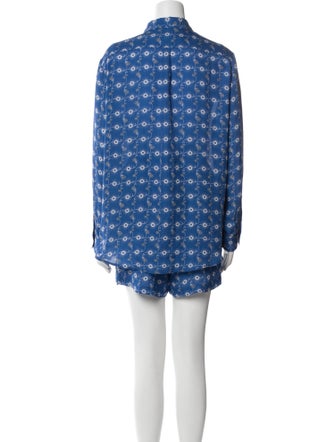 Kule Silk Printed Pant Set