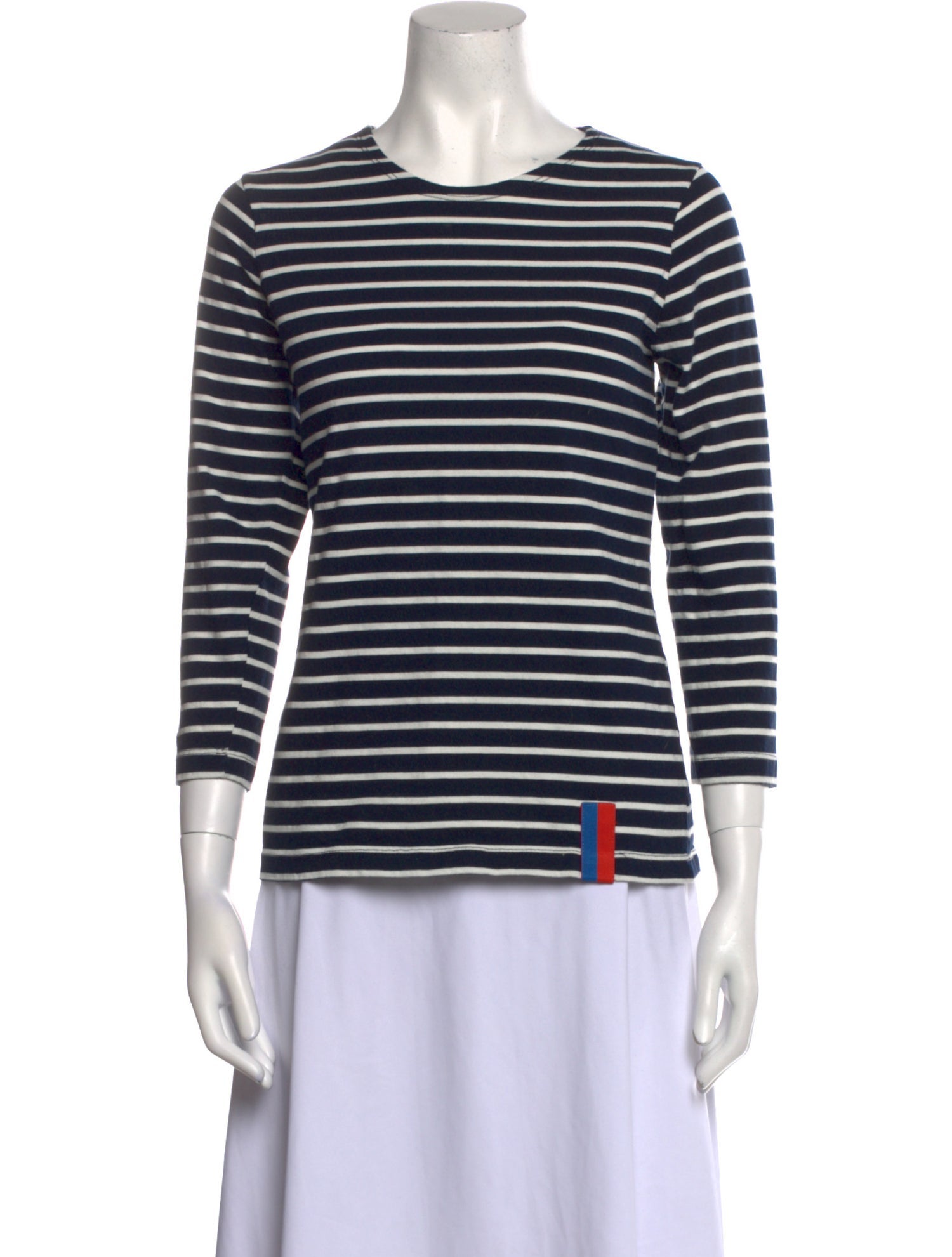 Kule Striped Crew Neck T-Shirt