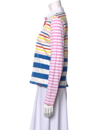 Kule Striped Long Sleeve Button-Up Top