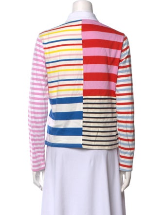 Kule Striped Long Sleeve Button-Up Top