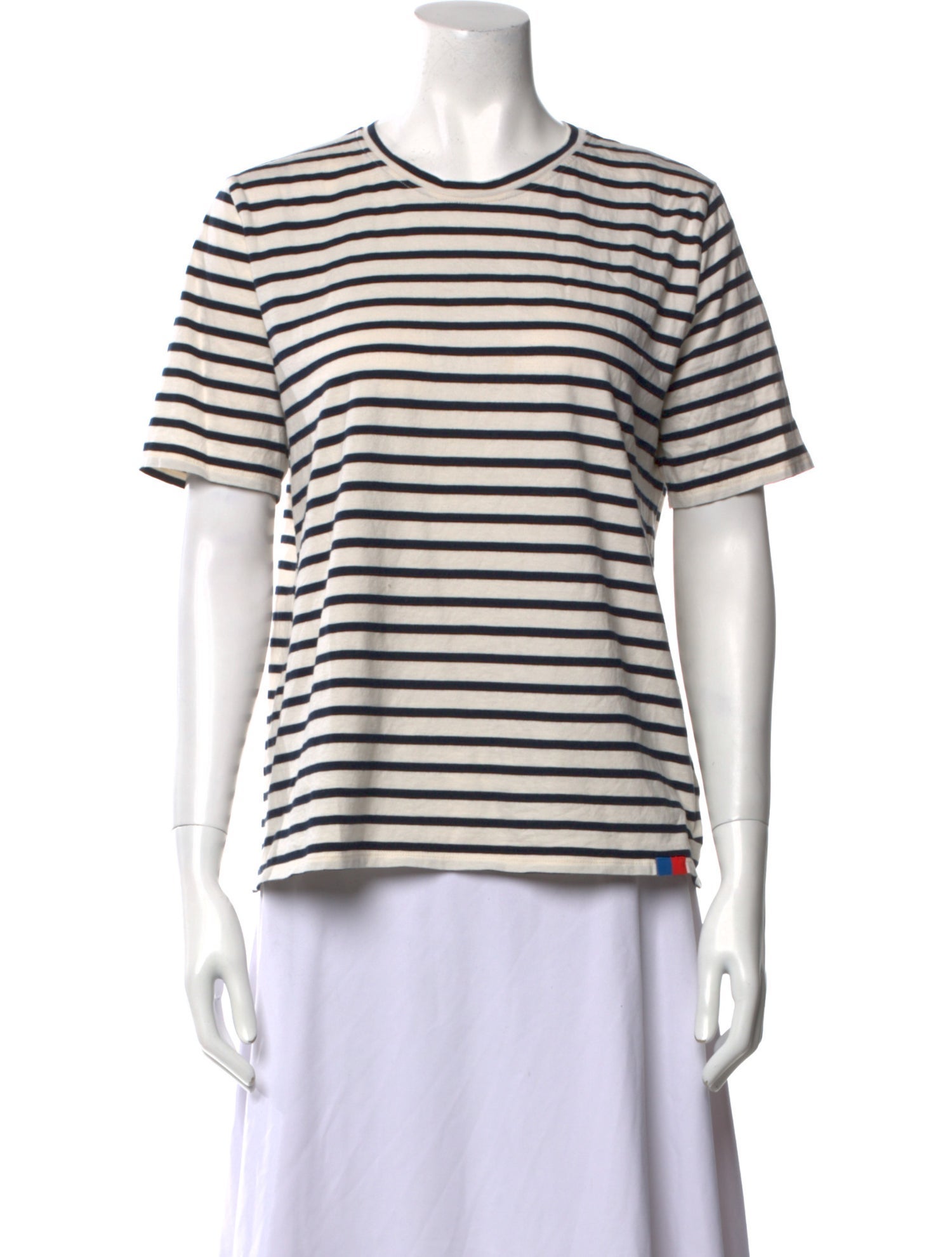 Kule Striped Crew Neck T-Shirt