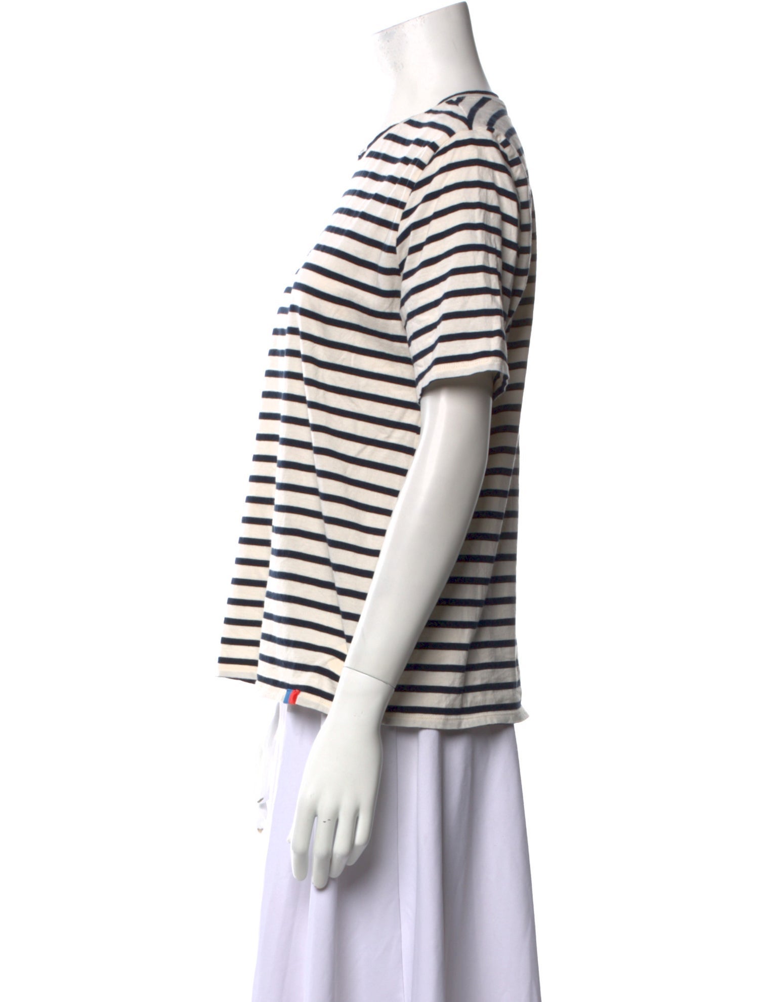 Kule Striped Crew Neck T-Shirt