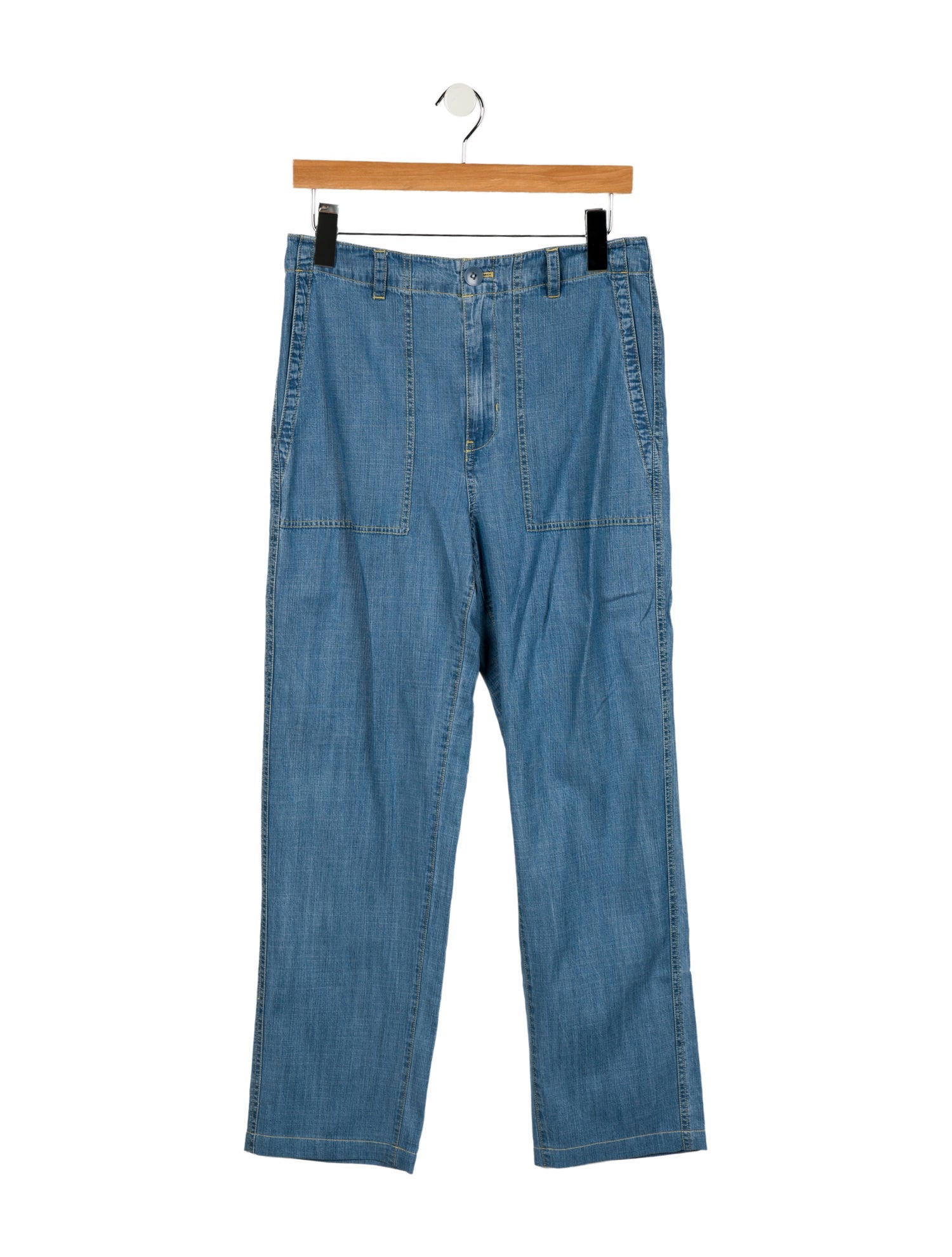 Kule High-Rise Straight Leg Jeans