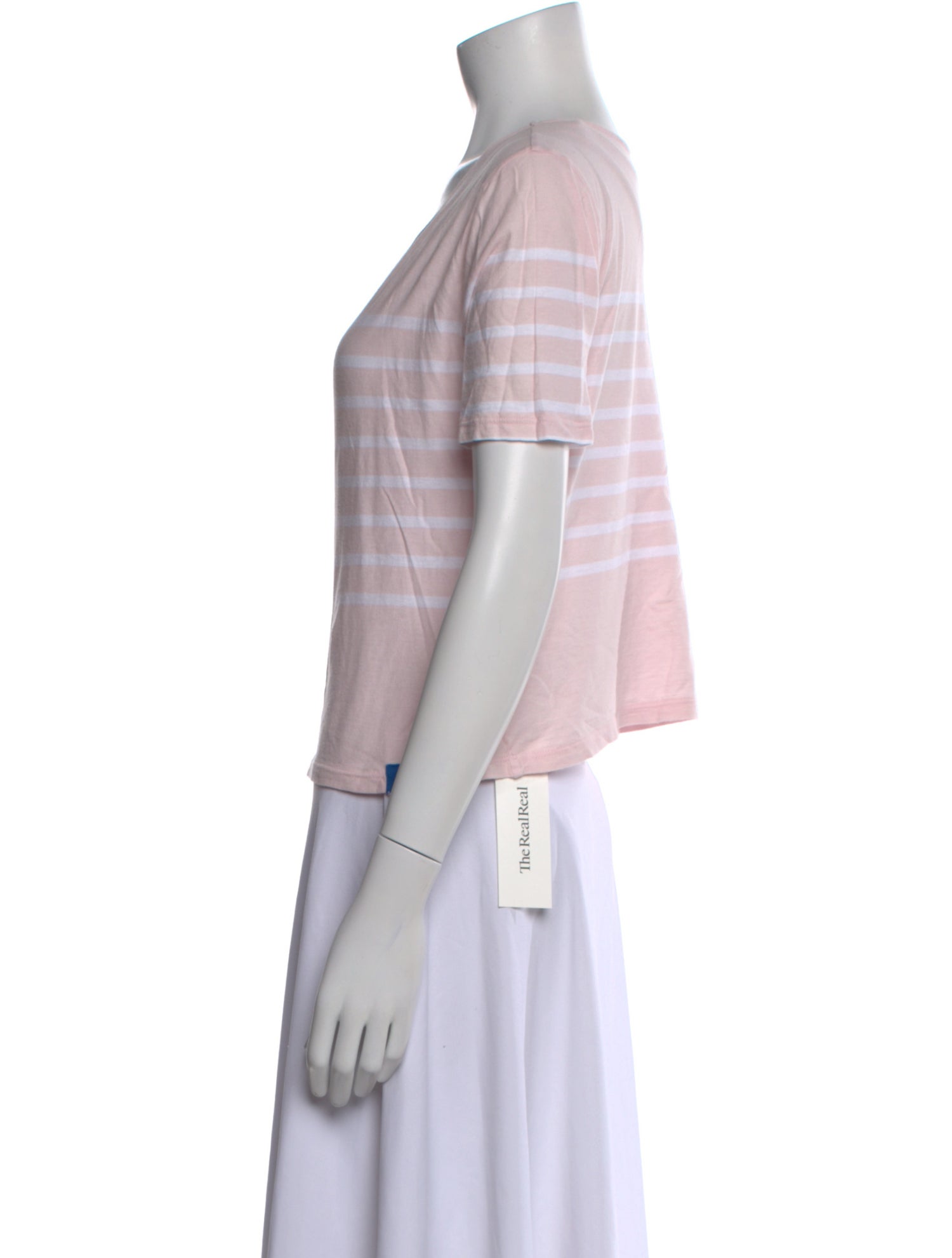 Kule Scoop Neck Short Sleeve Crop Top