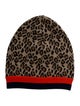 Kule Pattern Print Knit Beanie