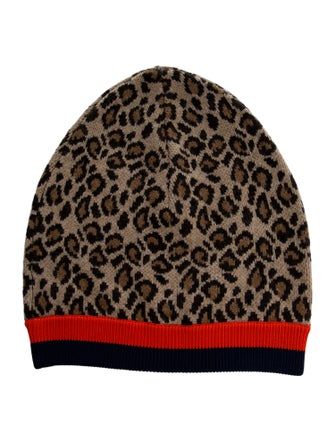 Kule Pattern Print Knit Beanie