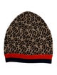 Kule Pattern Print Knit Beanie