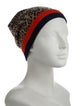 Kule Pattern Print Knit Beanie