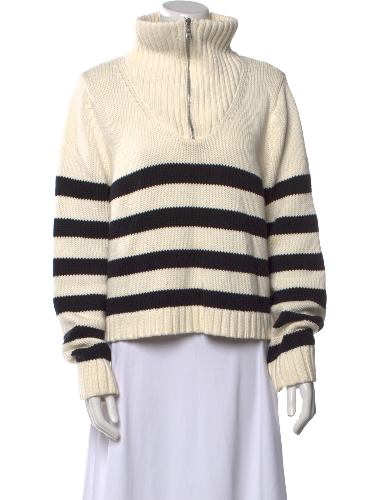 Kule Striped Turtleneck Sweater