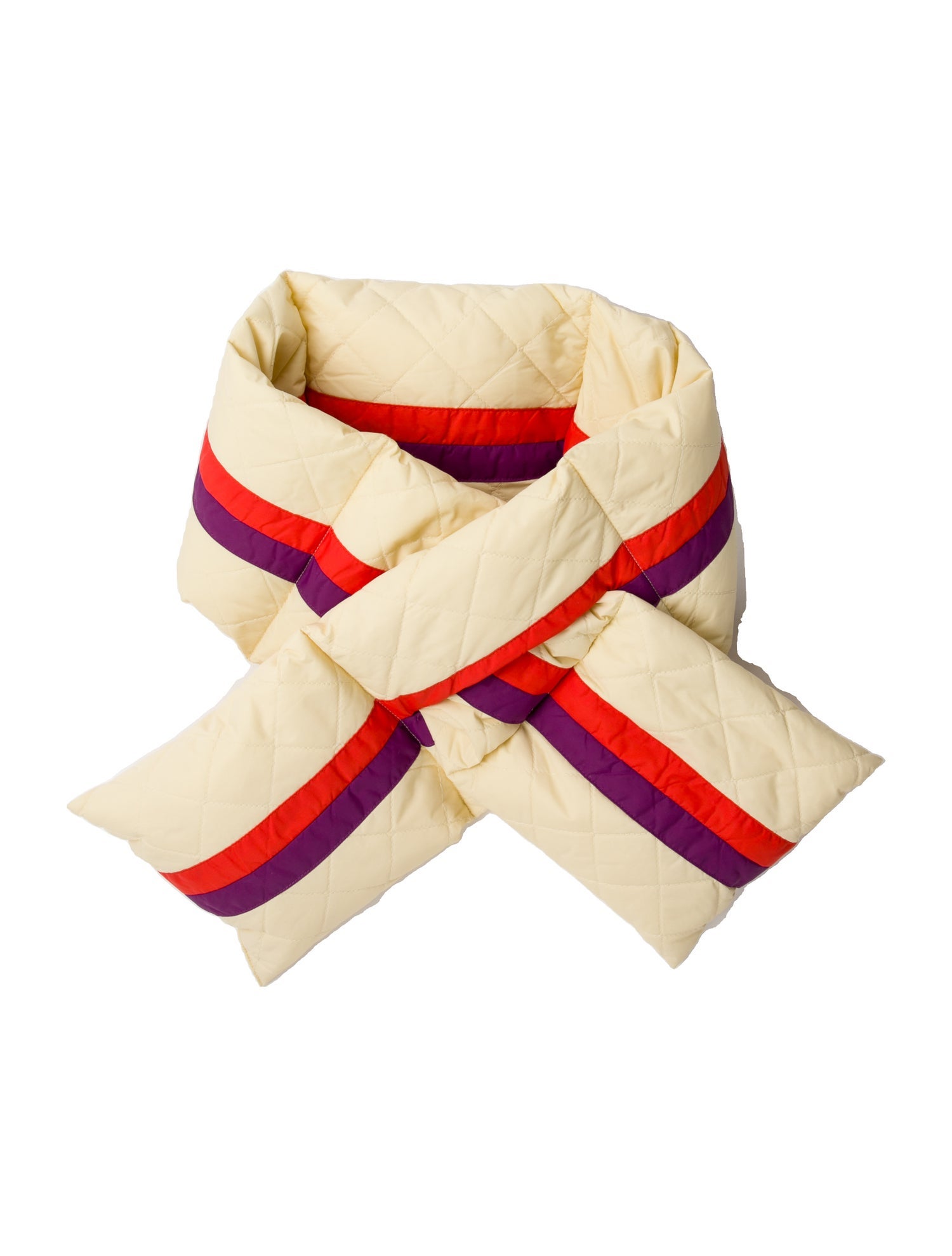 Kule Nylon Striped Scarf