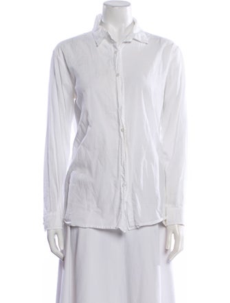 Kule Long Sleeve Button-Up Top