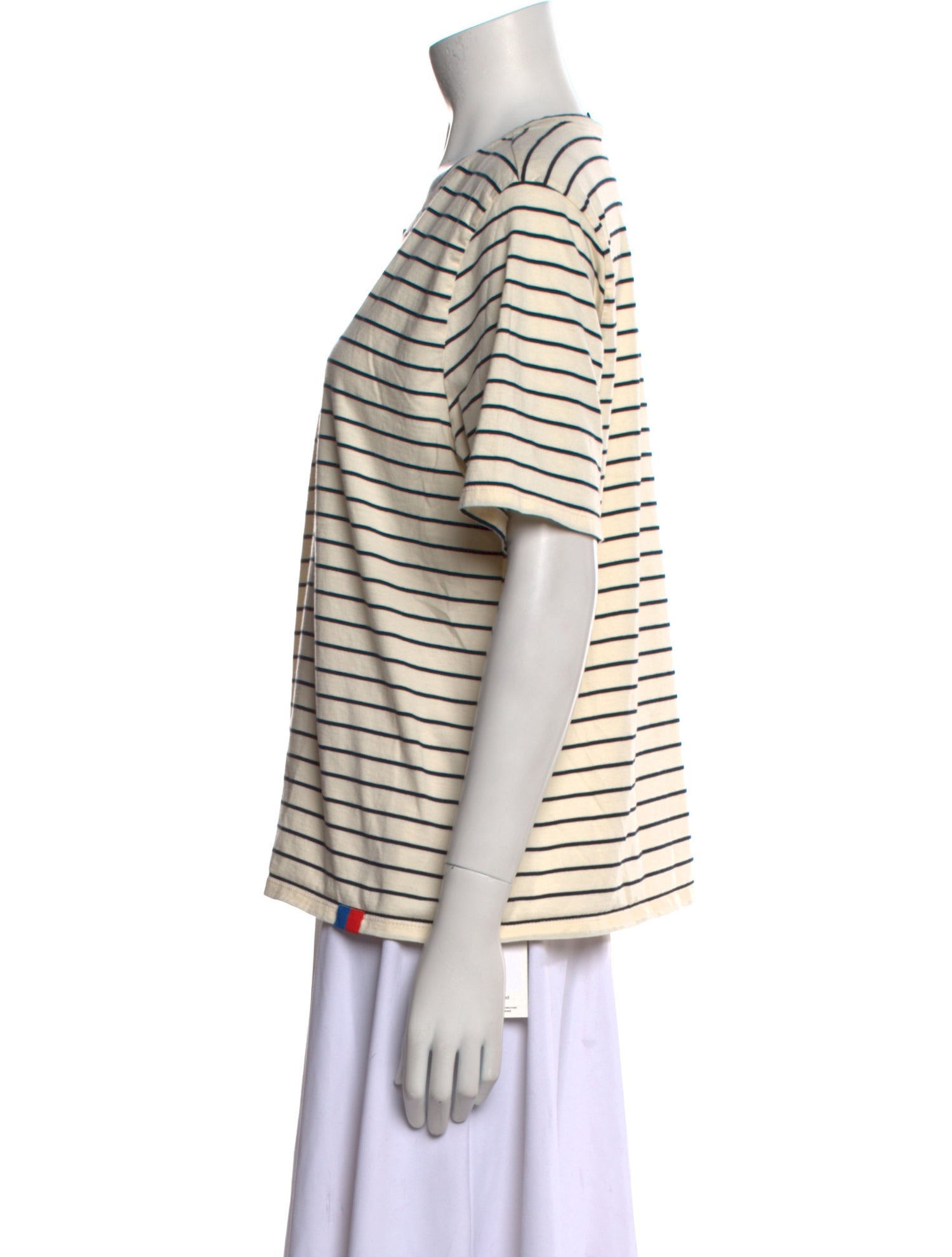 Kule Striped Crew Neck T-Shirt