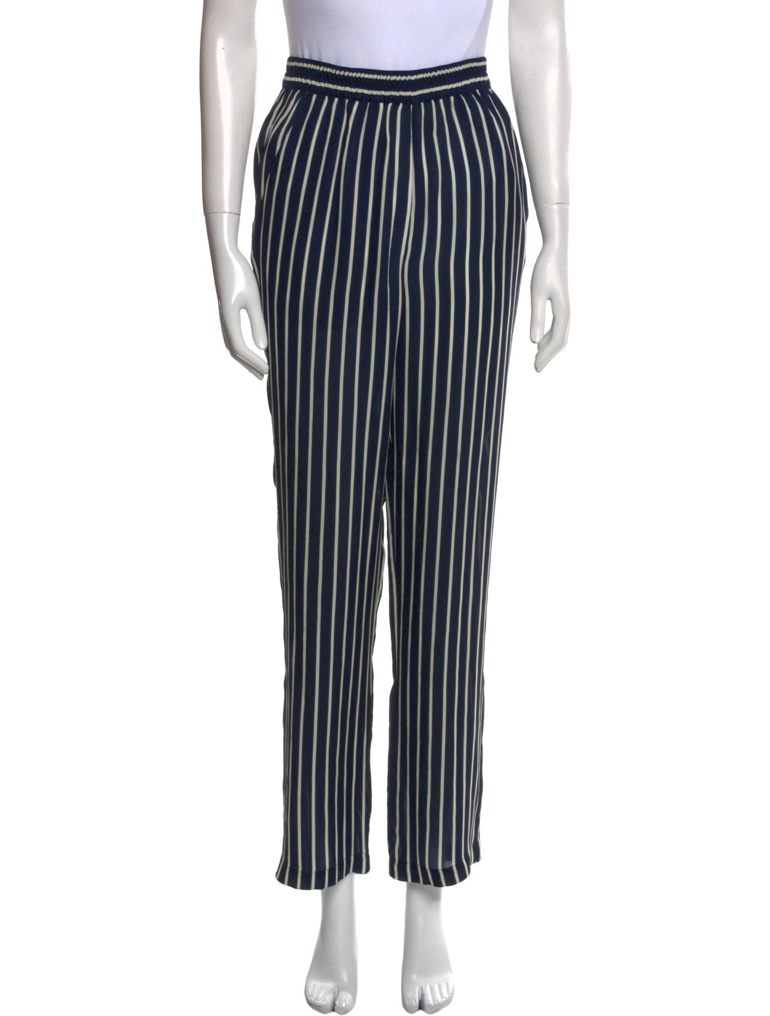 Kule Silk Straight Leg Pants