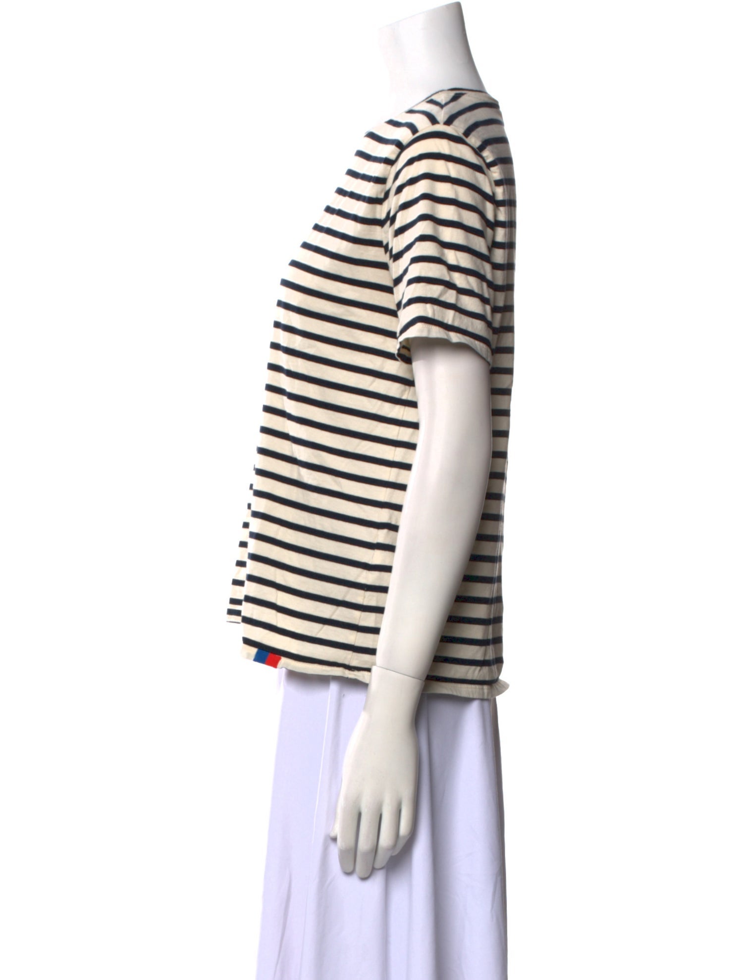 Kule Striped Crew Neck T-Shirt