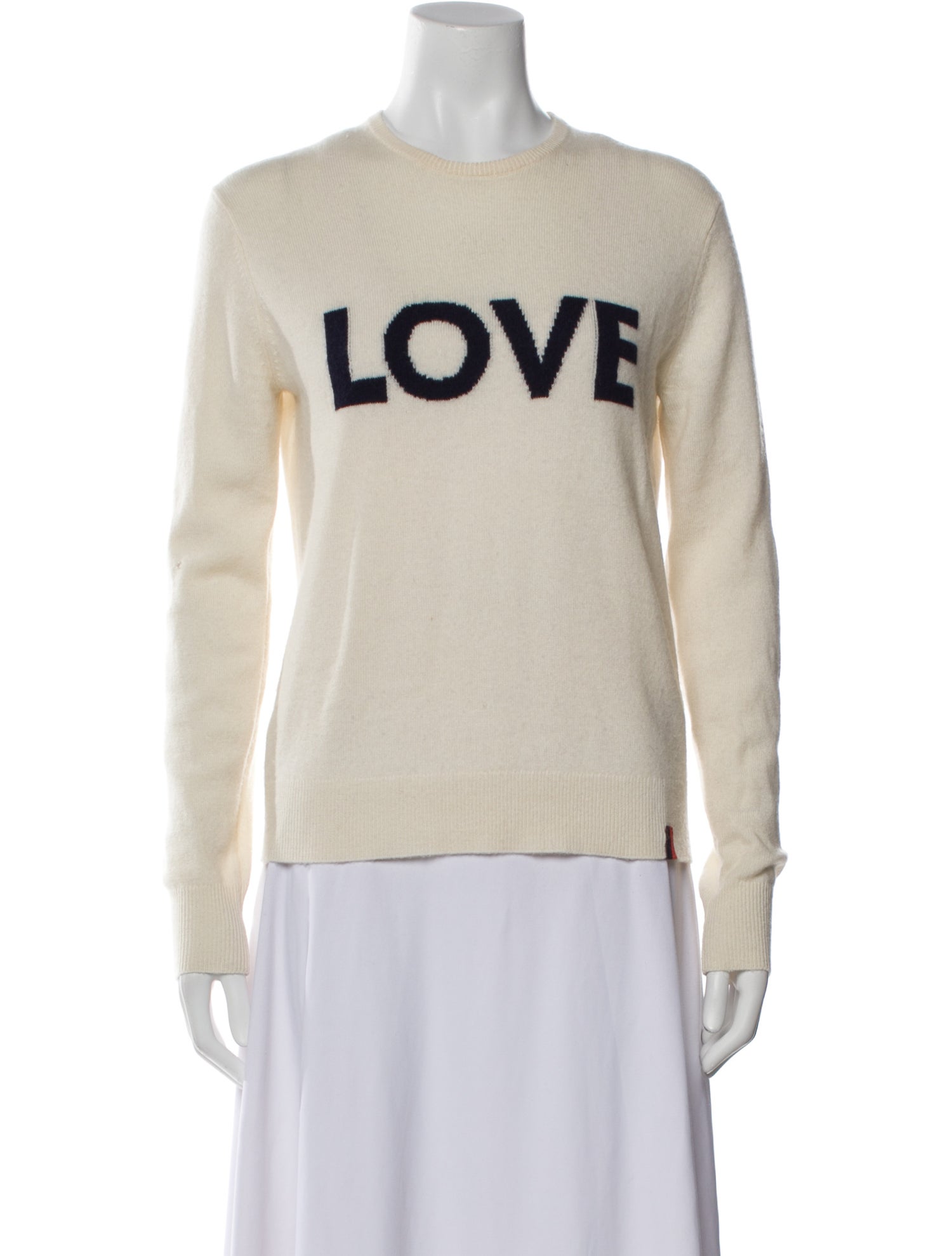 Kule Cashmere Graphic Print Sweater