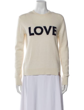 Kule Cashmere Graphic Print Sweater