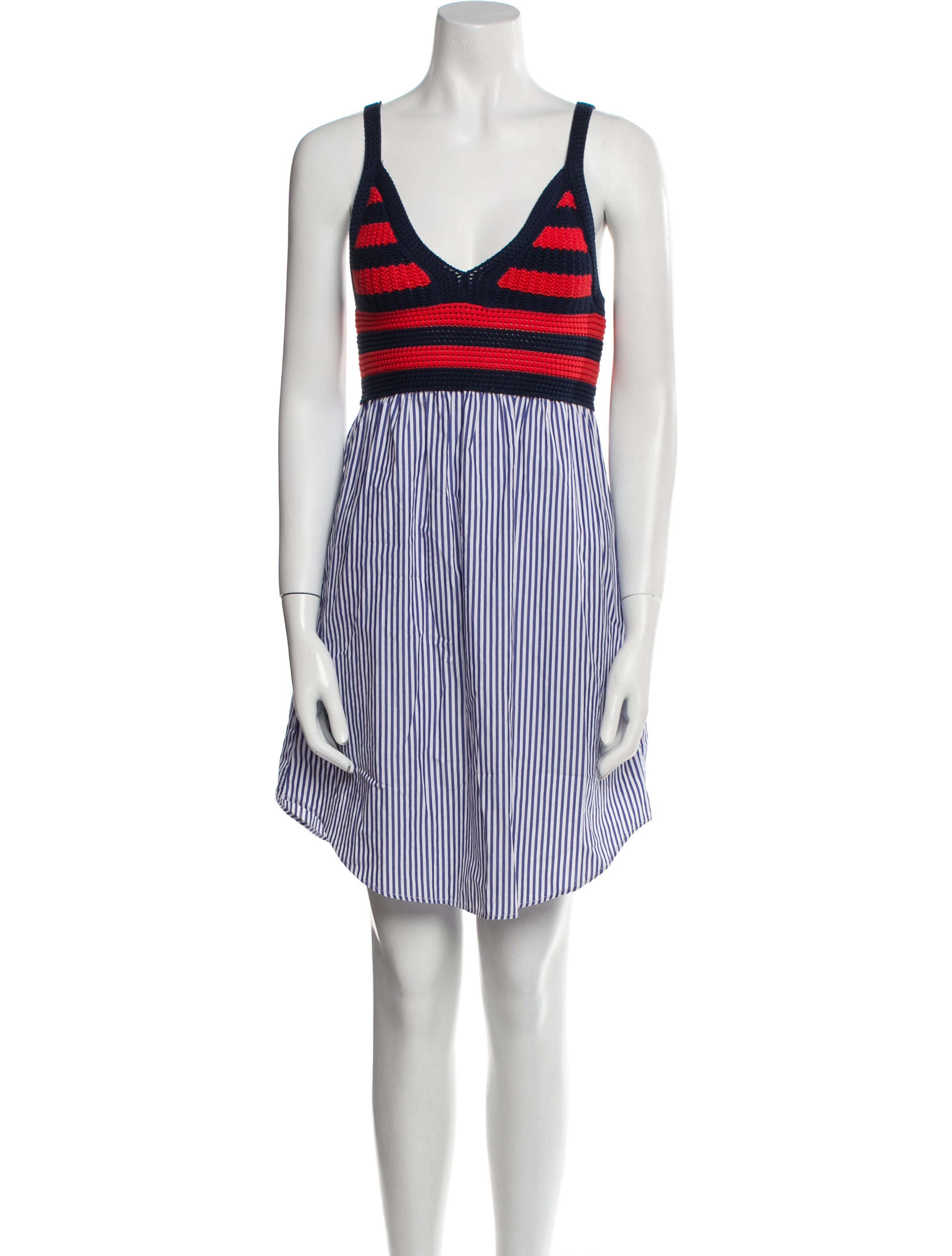 Kule Striped Mini Dress