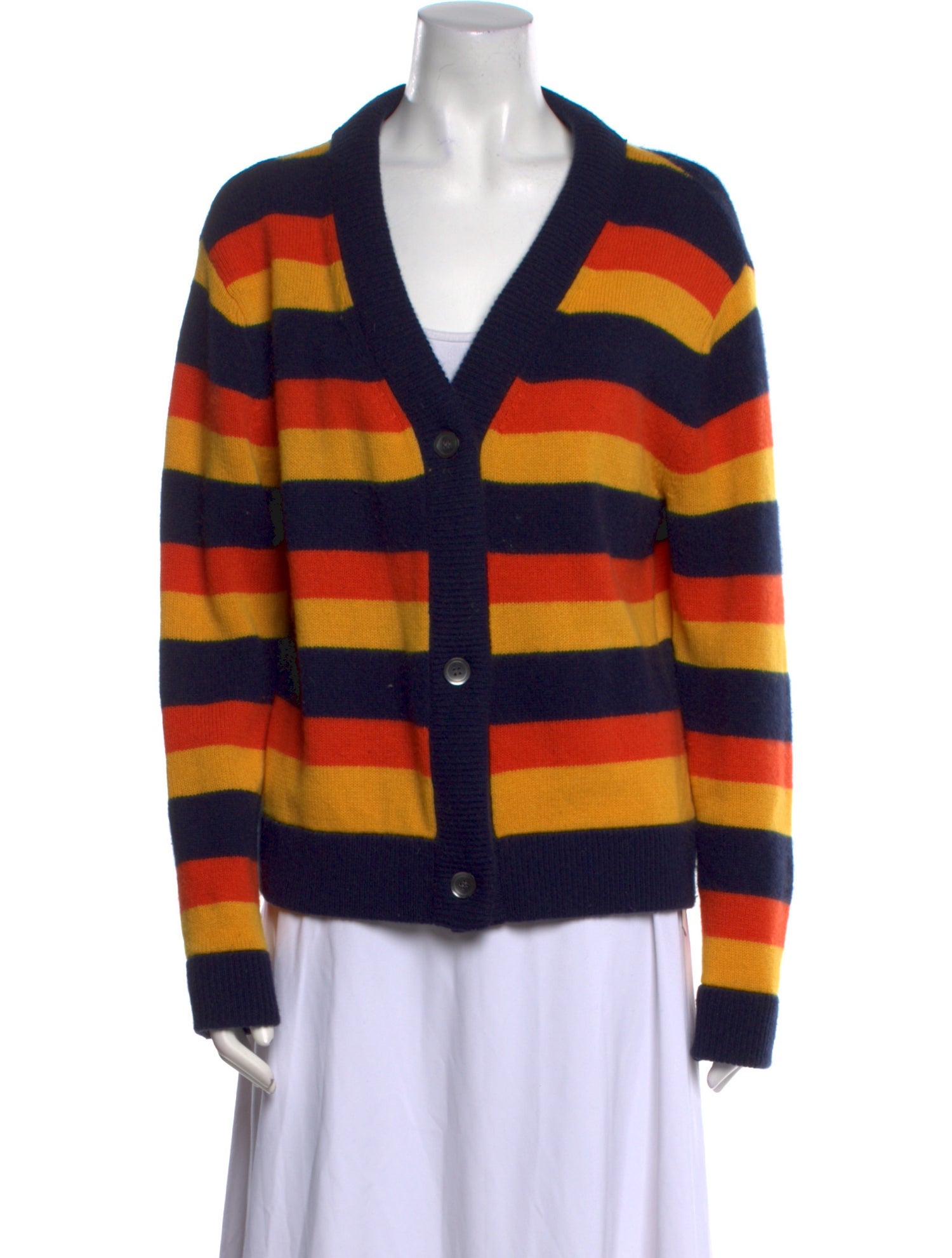 Kule Cashmere Striped Sweater