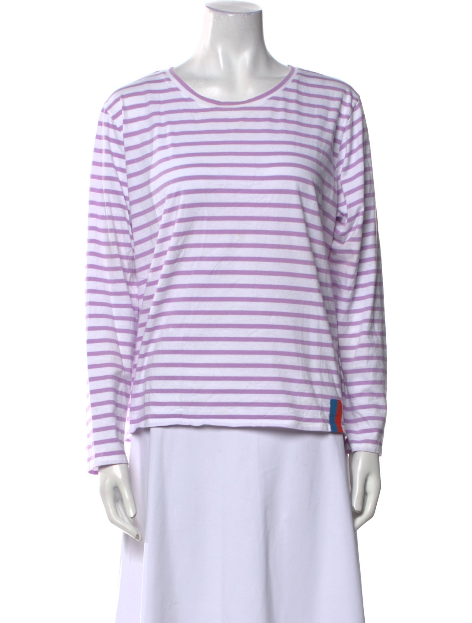 Kule Striped Crew Neck T-Shirt