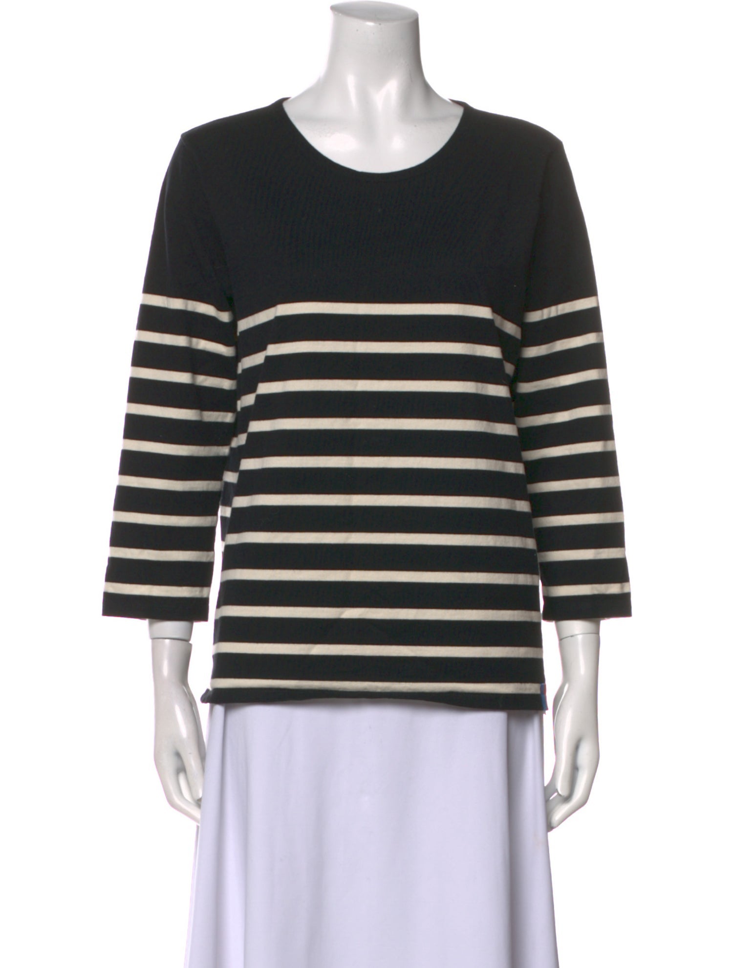 Kule Striped Scoop Neck Top