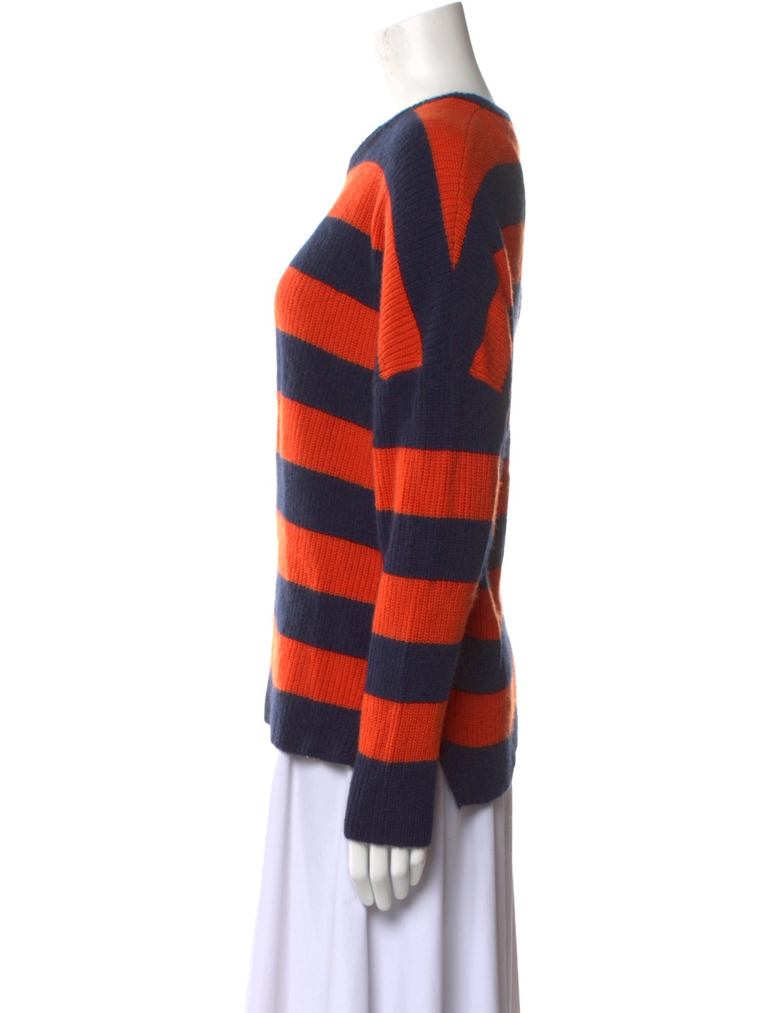 Kule Striped Crew Neck Sweater