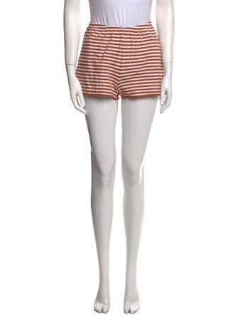 Kule Striped Mini Shorts