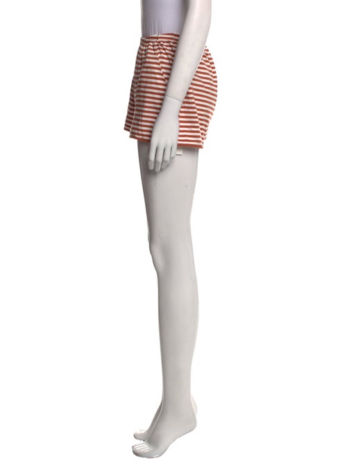 Kule Striped Mini Shorts