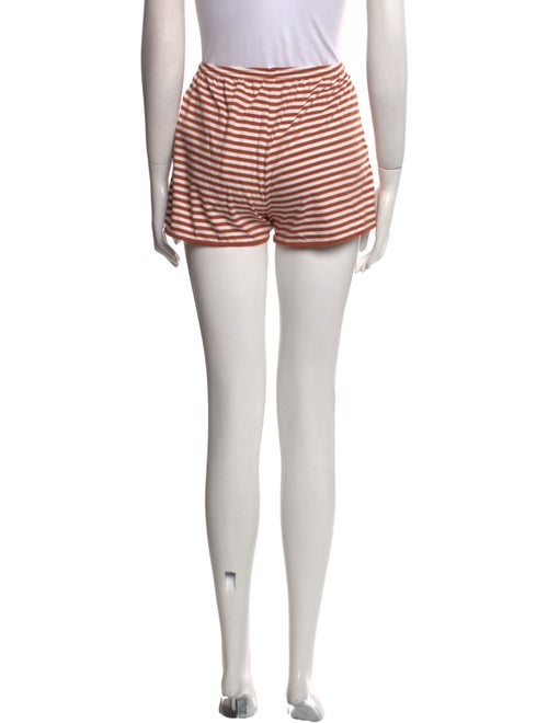 Kule Striped Mini Shorts
