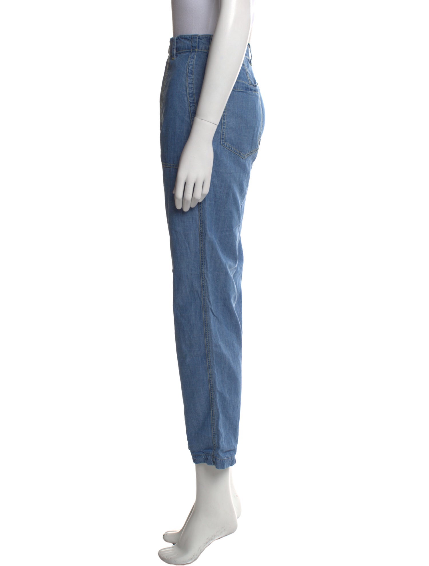 Kule High-Rise Straight Leg Jeans