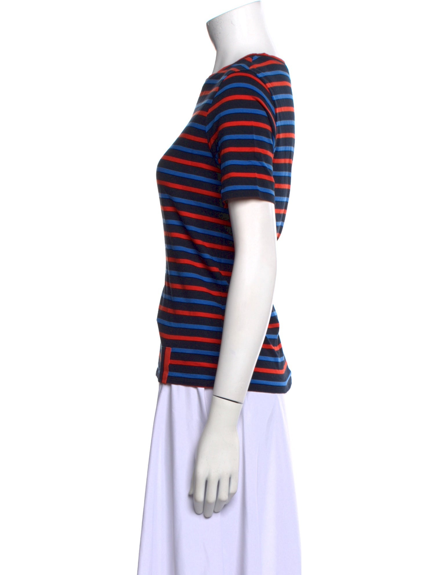 Kule Striped Crew Neck T-Shirt