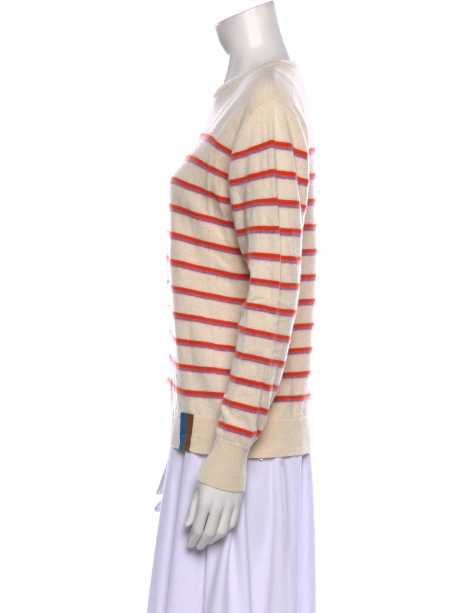 Kule Cashmere Striped Sweater