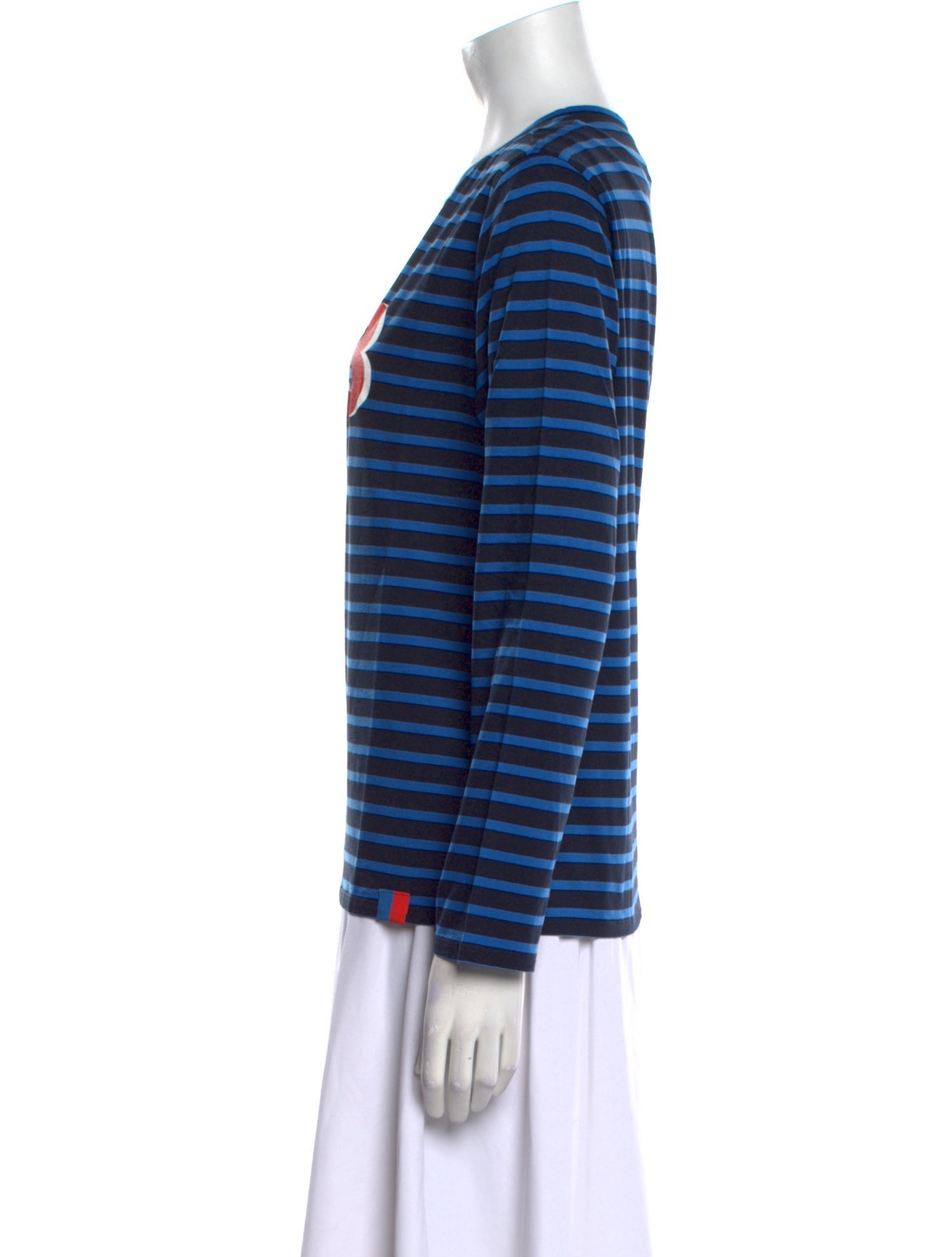 Kule Striped Crew Neck T-Shirt w/ Tags