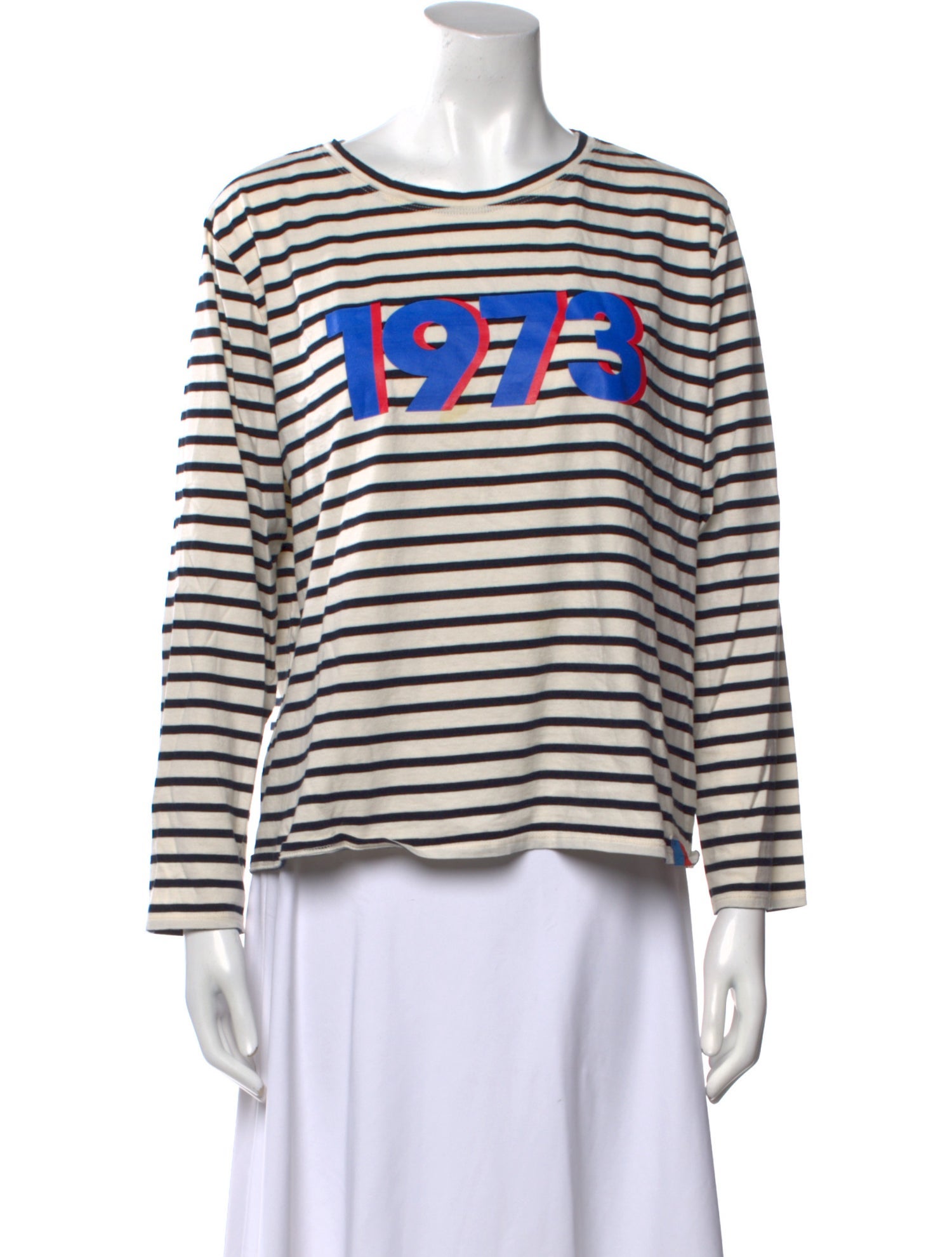 Kule Striped Crew Neck T-Shirt