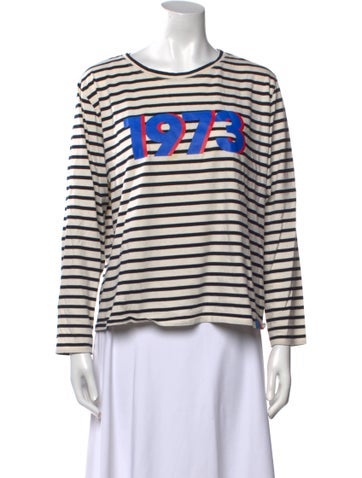 Kule Tops Striped Crew Neck T-Shirt XL